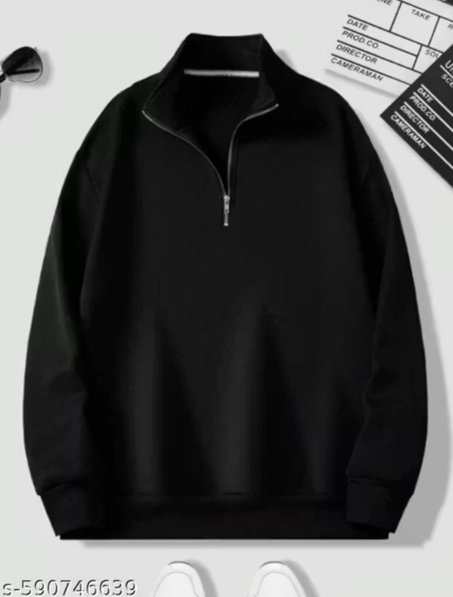Mild Winter wear zipper sweatshirt