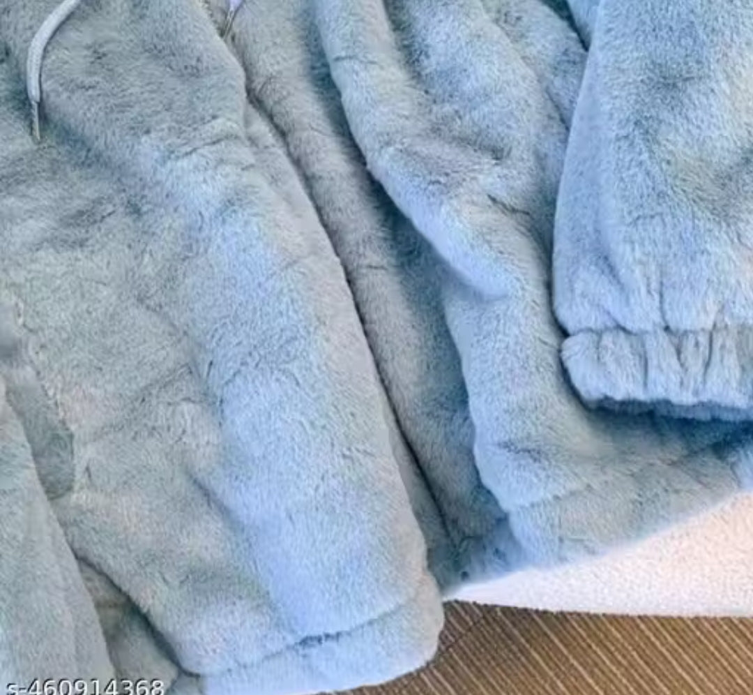 Little Heart wool for hoodie